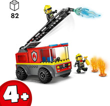 Carica l'immagine nel visualizzatore di Gallery, LEGO CITY Autopompa con scala 60463