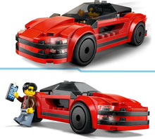 Carica l'immagine nel visualizzatore di Gallery, LEGO CITY Auto sportiva rossa 60448