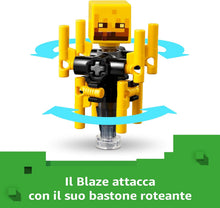 Carica l'immagine nel visualizzatore di Gallery, LEGO MINECRAFT Battaglia sul ponte del Nether 21266