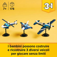 Carica l'immagine nel visualizzatore di Gallery, LEGO CREATOR Velivolo: aereo da competizione 31160