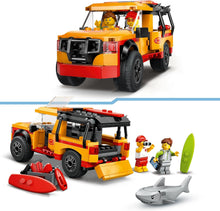 Carica l'immagine nel visualizzatore di Gallery, LEGO CITY Fuoristrada di soccorso del bagnino 60453
