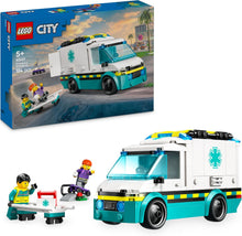 Carica l'immagine nel visualizzatore di Gallery, LEGO CITY Ambulanza di emergenza 60451