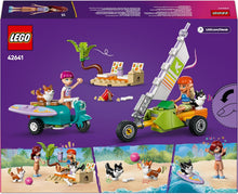 Carica l'immagine nel visualizzatore di Gallery, LEGO FRIENDS Avventure canine su windskate e sidecar 42641