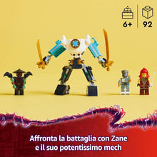 Carica l'immagine nel visualizzatore di Gallery, LEGO NINJAGO Mech da battaglia di Zane 71827