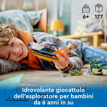 Carica l'immagine nel visualizzatore di Gallery, LEGO CITY Idrovolante dell’Esploratore della giungla 60425