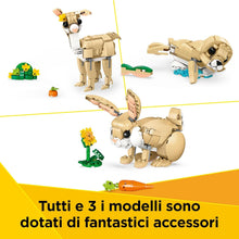 Carica l'immagine nel visualizzatore di Gallery, LEGO CREATOR Adorabile Coniglio 31162