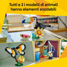 Carica l'immagine nel visualizzatore di Gallery, LEGO CREATOR Animali selvatici: tucano tropicale 31173