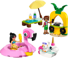 Carica l'immagine nel visualizzatore di Gallery, LEGO FRIENDS Pool Party con unicorno e fenicottero 42658