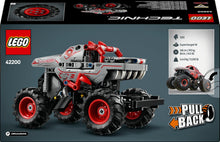 Carica l'immagine nel visualizzatore di Gallery, LEGO TECHNIC Pull-back Monster Jam ThunderROARus 42200