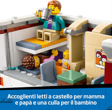 Carica l'immagine nel visualizzatore di Gallery, LEGO CITY Camper van delle vacanze d’avventura 60454