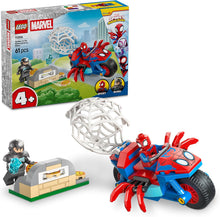 Carica l'immagine nel visualizzatore di Gallery, LEGO MARVEL Spidey sulla moto contro Rhino 11206