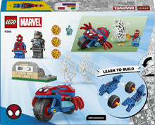 Carica l'immagine nel visualizzatore di Gallery, LEGO MARVEL Spidey sulla moto contro Rhino 11206