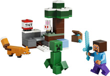 Carica l'immagine nel visualizzatore di Gallery, LEGO MINECRAFT Avventura di Steve nella taiga 21583