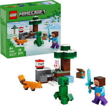 Carica l'immagine nel visualizzatore di Gallery, LEGO MINECRAFT Avventura di Steve nella taiga 21583