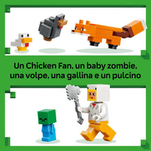 Carica l'immagine nel visualizzatore di Gallery, LEGO MINECRAFT Fattoria di galline 21585