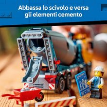 Carica l'immagine nel visualizzatore di Gallery, LEGO CITY Betoniera 60478