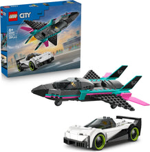 Carica l'immagine nel visualizzatore di Gallery, LEGO CITY Jet contro Auto sportiva 60489