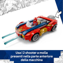Carica l'immagine nel visualizzatore di Gallery, LEGO MARVEL Auto di Spider-Man vs. Venomized Wolverine 76336