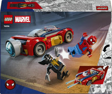 Carica l'immagine nel visualizzatore di Gallery, LEGO MARVEL Auto di Spider-Man vs. Venomized Wolverine 76336