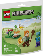 Carica l'immagine nel visualizzatore di Gallery, LEGO POLYBAG Minecraft - Conflitto al falò di Alex 30732