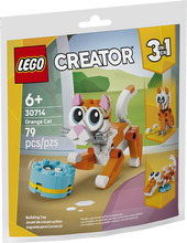 Carica l'immagine nel visualizzatore di Gallery, LEGO POLYBAG Creator - Gatto arancione 30714