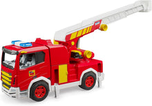 Carica l'immagine nel visualizzatore di Gallery, BRUDER ROADMAX autoscala Pompieri 03472