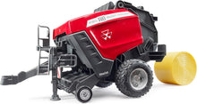 Carica l'immagine nel visualizzatore di Gallery, BRUDER Massey Ferguson pressaballe RB 4180V 02039