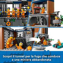 Carica l'immagine nel visualizzatore di Gallery, LEGO CITY Prigione sull’isola della polizia 60419