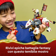 Carica l'immagine nel visualizzatore di Gallery, LEGO NINJAGO Zilvar e Grimtak la Bestia Drago 71863