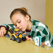 Carica l'immagine nel visualizzatore di Gallery, LEGO CITY Scavatrice da cantiere gialla 60480