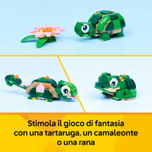 Carica l'immagine nel visualizzatore di Gallery, LEGO CREATOR Tartaruga con fiore di ninfea 31377