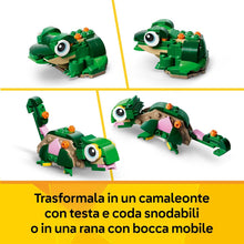 Carica l'immagine nel visualizzatore di Gallery, LEGO CREATOR Tartaruga con fiore di ninfea 31377