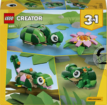 Carica l'immagine nel visualizzatore di Gallery, LEGO CREATOR Tartaruga con fiore di ninfea 31377