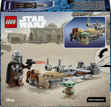 Carica l'immagine nel visualizzatore di Gallery, LEGO STAR WARS Speeder Bike del Mandaloriano e di Grogu 75436