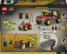 Carica l'immagine nel visualizzatore di Gallery, LEGO JURASSIC WORLD Camion da trasporto per il giovane T. rex 77978