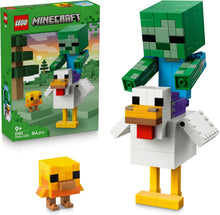 Carica l'immagine nel visualizzatore di Gallery, LEGO MINECRAFT Fantino di polli 21582