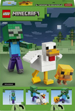 Carica l'immagine nel visualizzatore di Gallery, LEGO MINECRAFT Fantino di polli 21582