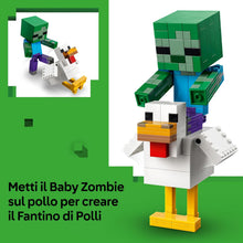 Carica l'immagine nel visualizzatore di Gallery, LEGO MINECRAFT Fantino di polli 21582