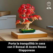 Carica l'immagine nel visualizzatore di Gallery, LEGO BOTANICALS Bonsai di acero rosso giapponese 10348