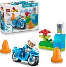 Carica l'immagine nel visualizzatore di Gallery, LEGO DUPLO Motocicletta blu della Polizia 10471