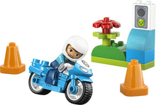 Carica l'immagine nel visualizzatore di Gallery, LEGO DUPLO Motocicletta blu della Polizia 10471