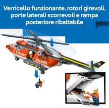 Carica l'immagine nel visualizzatore di Gallery, LEGO CITY Elicottero della Guardia Costiera 60503