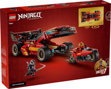 Carica l'immagine nel visualizzatore di Gallery, LEGO NINJAGO Super-bolide Ninja X-1 - 15° Anniversario 71867