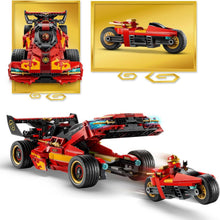 Carica l'immagine nel visualizzatore di Gallery, LEGO NINJAGO Super-bolide Ninja X-1 - 15° Anniversario 71867