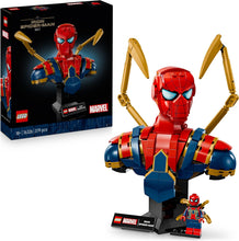 Carica l'immagine nel visualizzatore di Gallery, LEGO MARVEL Busto di Iron Spider-Man 76326