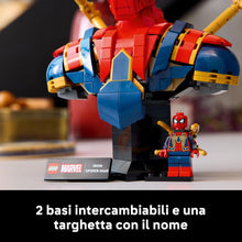 Carica l'immagine nel visualizzatore di Gallery, LEGO MARVEL Busto di Iron Spider-Man 76326