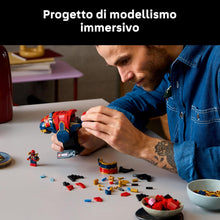 Carica l'immagine nel visualizzatore di Gallery, LEGO MARVEL Busto di Iron Spider-Man 76326