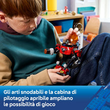 Carica l'immagine nel visualizzatore di Gallery, LEGO SONIC Knuckles vs. il Mech Egg Crusher del Dr. Eggman 77005