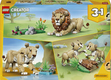 Carica l'immagine nel visualizzatore di Gallery, LEGO CREATOR Animali selvatici: Leone Maestoso 31386