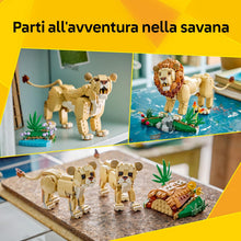 Carica l'immagine nel visualizzatore di Gallery, LEGO CREATOR Animali selvatici: Leone Maestoso 31386
